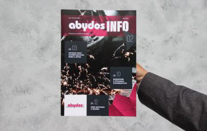 Nové číslo interního magazínu Abydos Info